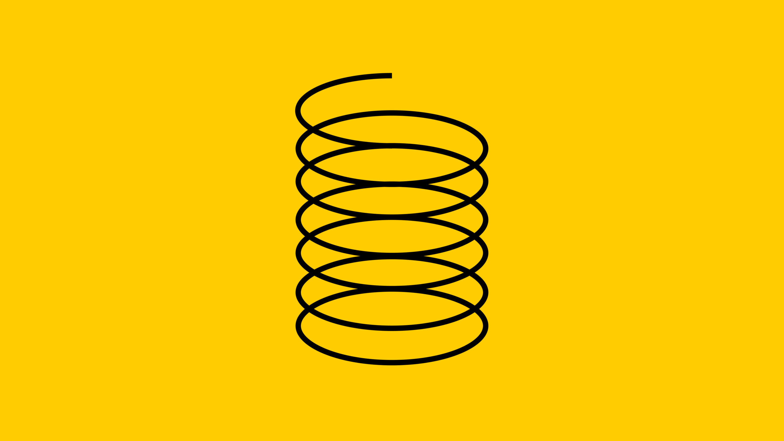 webby award logo on a yellow background
