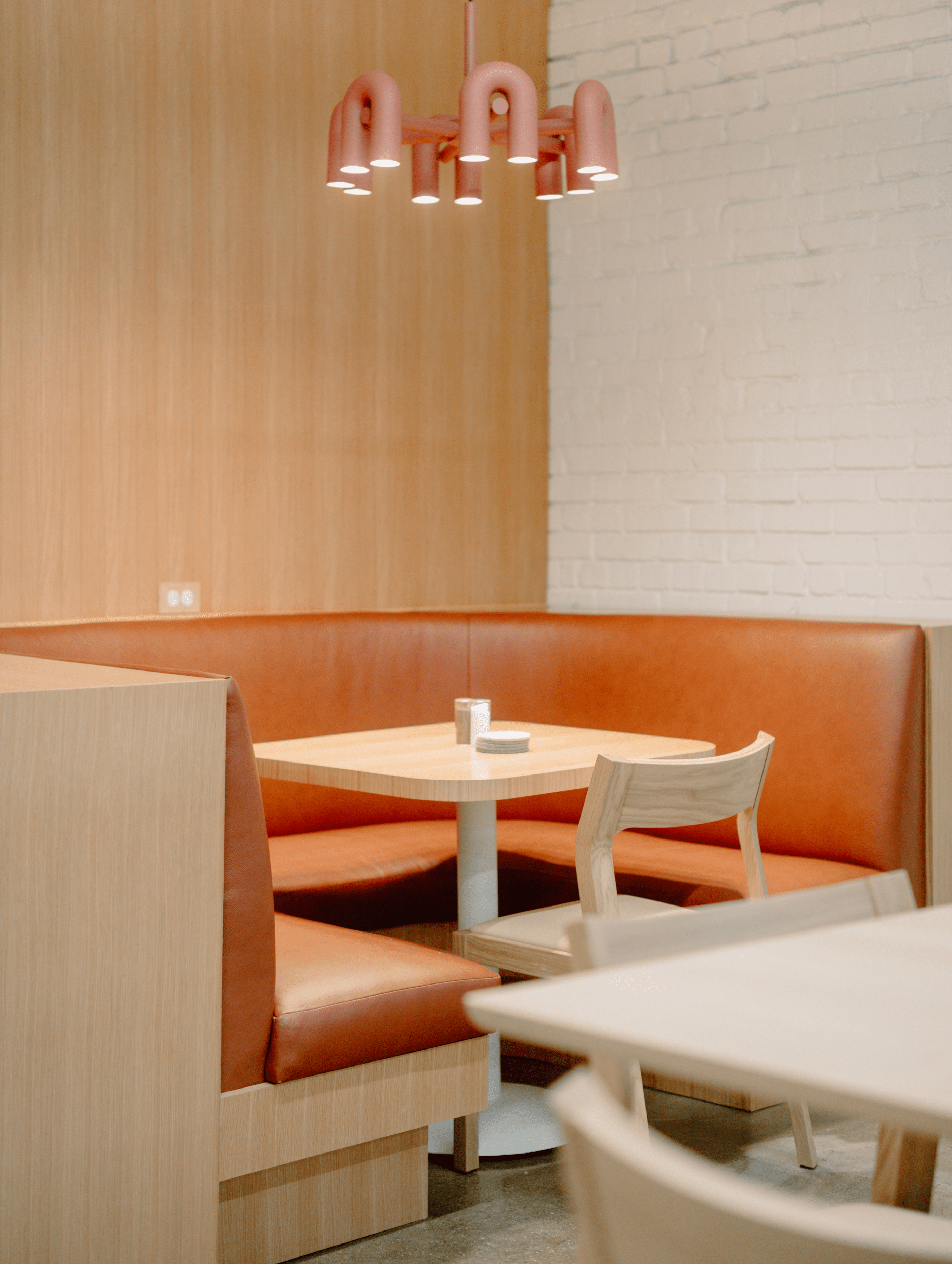 booth seating at la office
